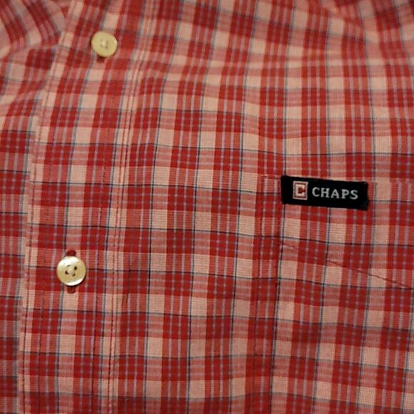 Chaps easy care short sleeve button up shirt - Picture 3 of 4